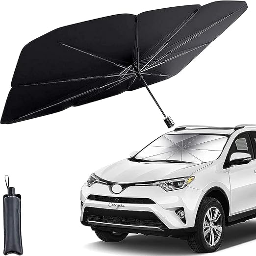 Foldable Car Windshield Sun Shade Umbrella