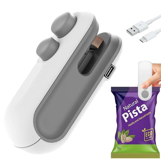SealMate Duo – 2-in-1 Rechargeable Heat Sealer & Cutter