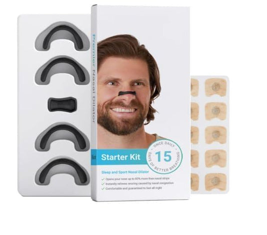 MagnoBreathe – Magnetic Anti-Snore Nasal Strips & Dilator Clip