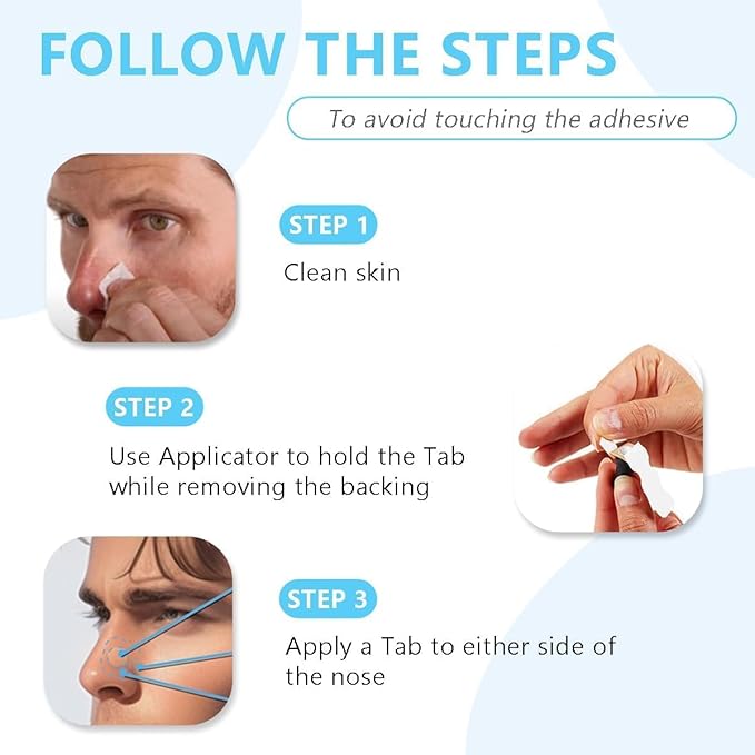 MagnoBreathe β Magnetic Anti-Snore Nasal Strips & Dilator Clip