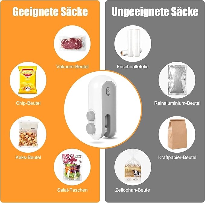 SealMate Duo β 2-in-1 Rechargeable Heat Sealer & Cutter