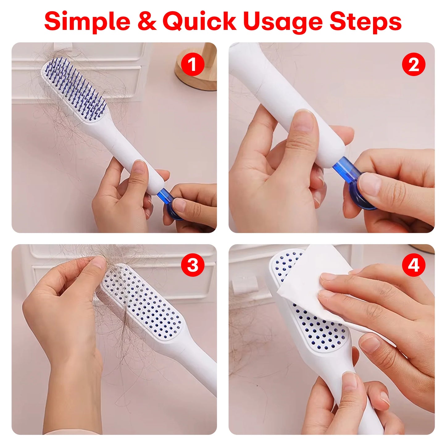 EasyClean Pro Hair Brush