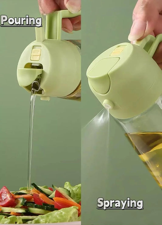 2-in-1 Oil Dispenser & Sprayer
